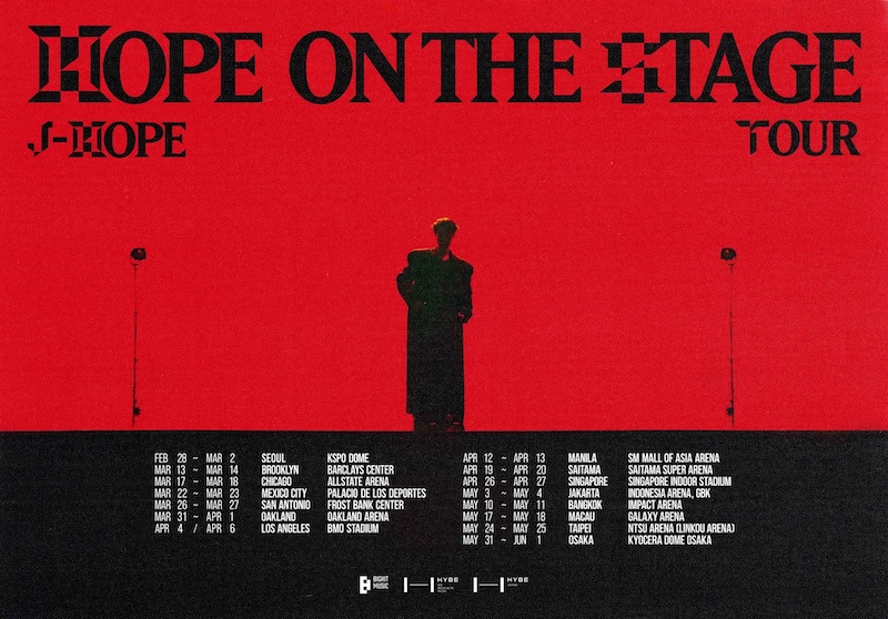 J-HOPE j-hope Tour 'HOPE ON THE STAGE