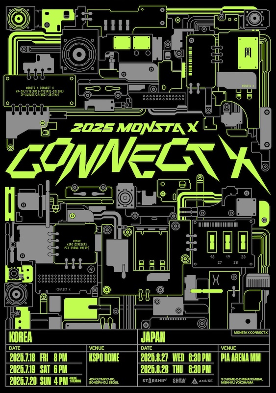 2025 MONSTA X “CONNECT X”