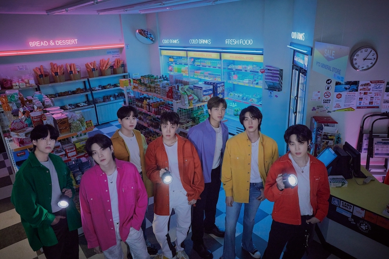 BTS PERMISSION TO DANCE ON STAGE - LIVE