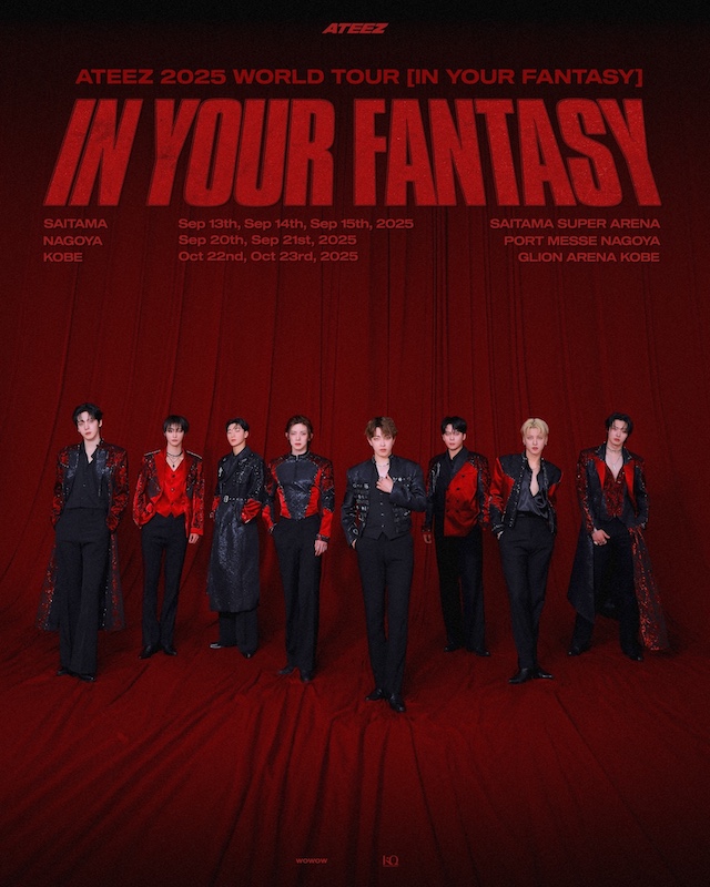 ATEEZ 2025 WORLD TOUR [IN YOUR FANTASY] IN JAPAN
