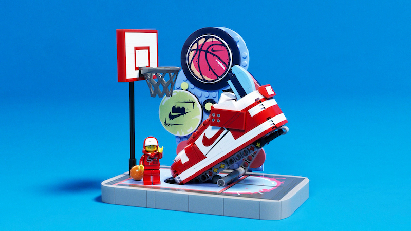 LEGO® Nike Dunk Trickshot