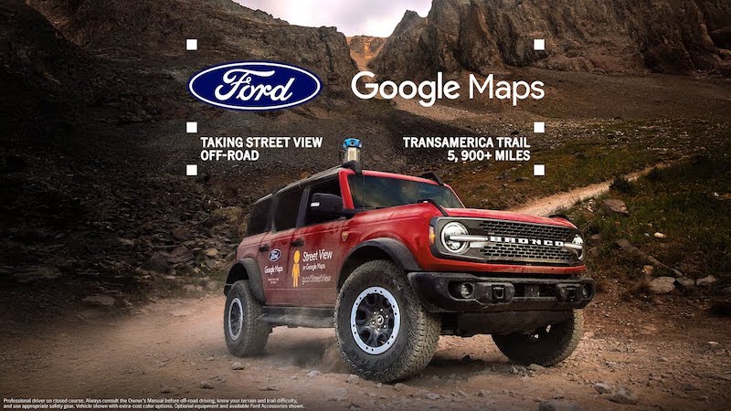 Taking Street View Off-Road | Ford x Google Maps