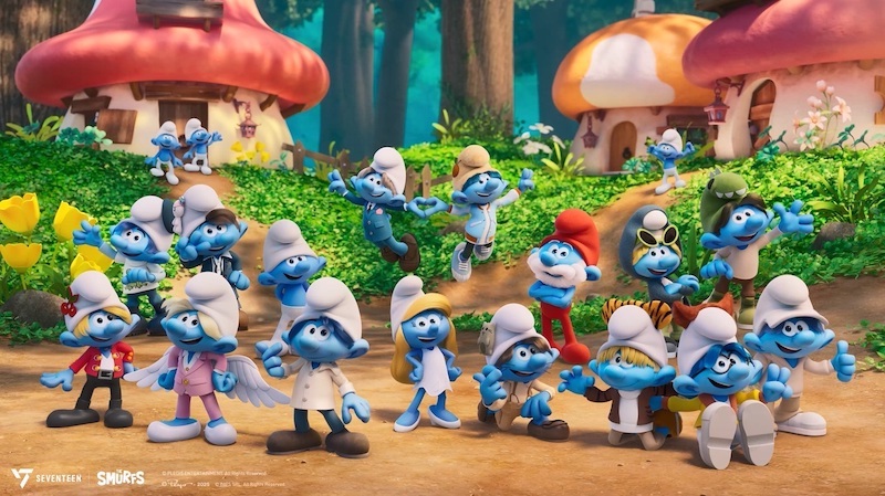 SEVENTEEN THE SMURFS