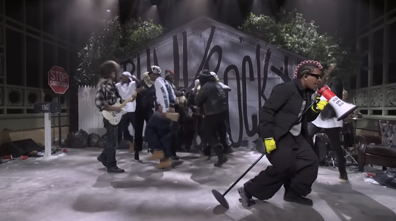 A$AP Rocky: PUNK ROCKY (Live) - SNL