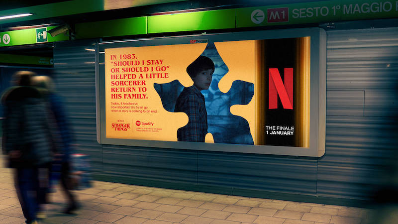 Netflix Spotify Stranger Things