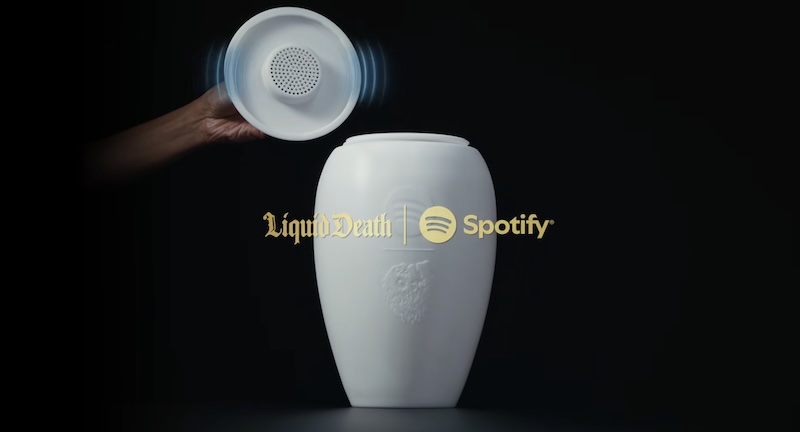 Liquid Death x Spotify