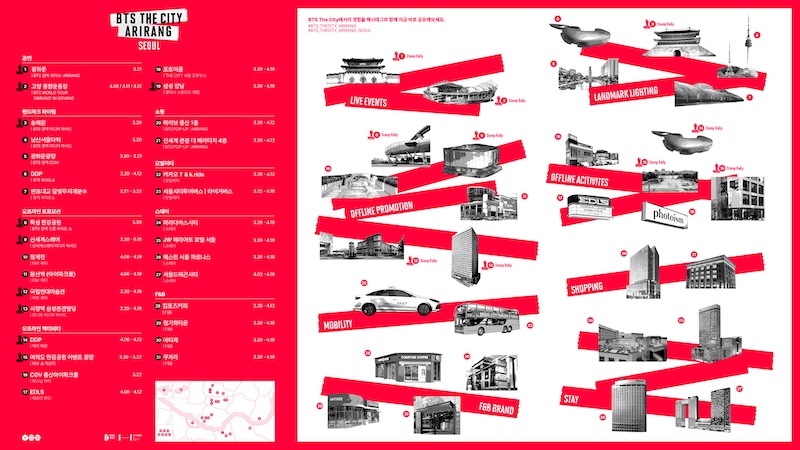 BTS THE CITY ARIRANG SEOUL