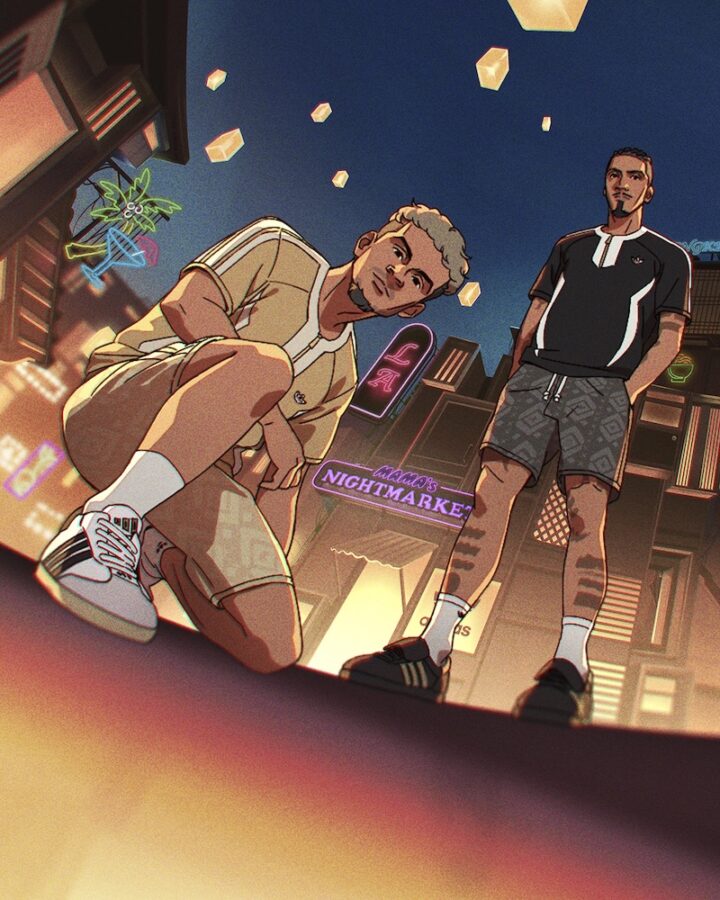 アディダス × CLOT