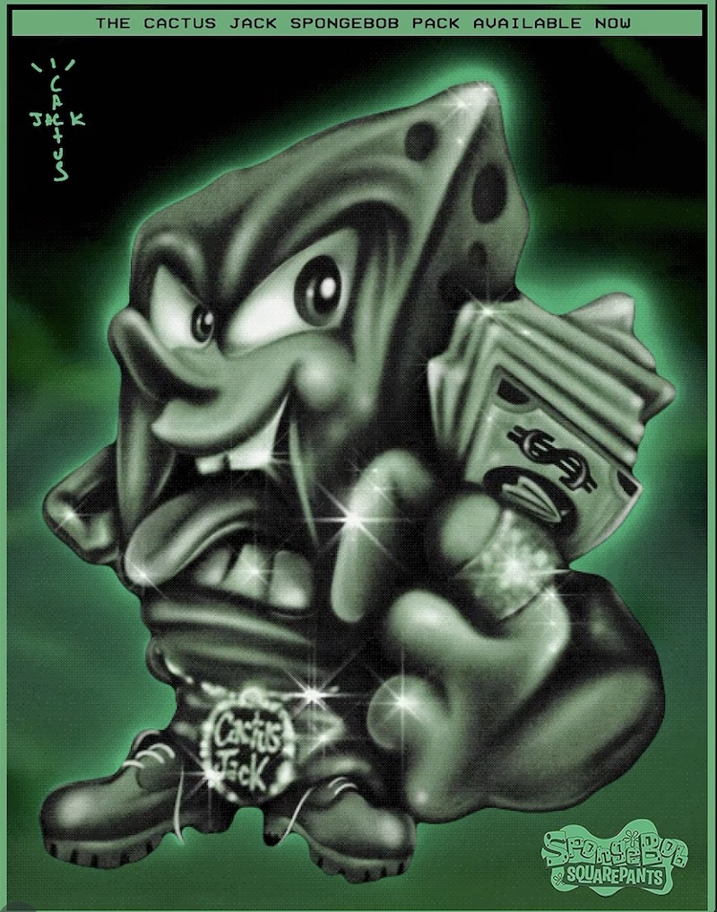 Cactus Jack x spongebob