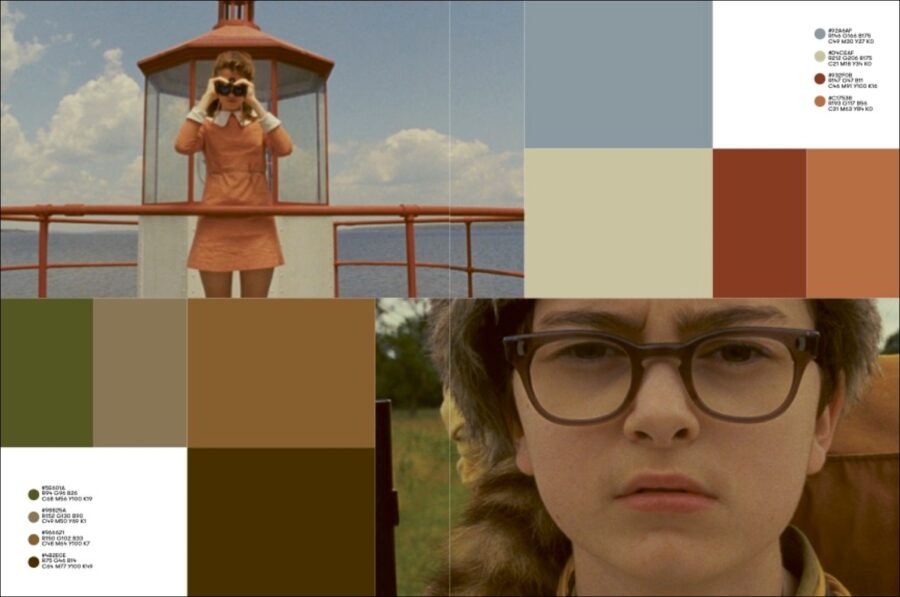 ウェス・アンダーソンの配色手帖