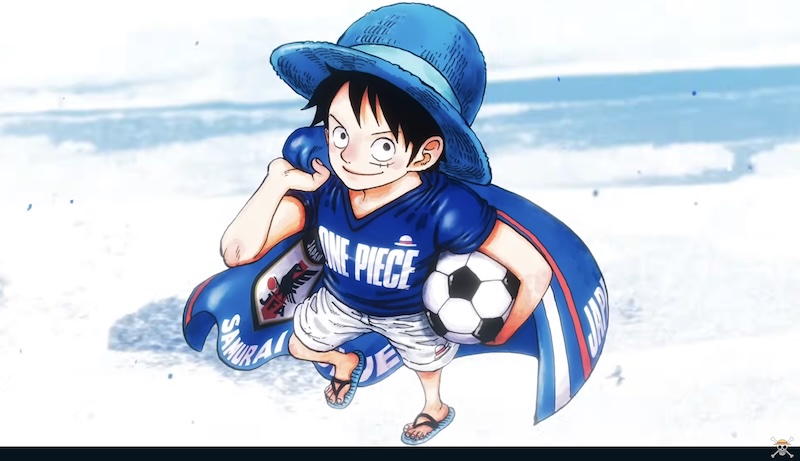 ONE PIECE×SAMURAI BLUE