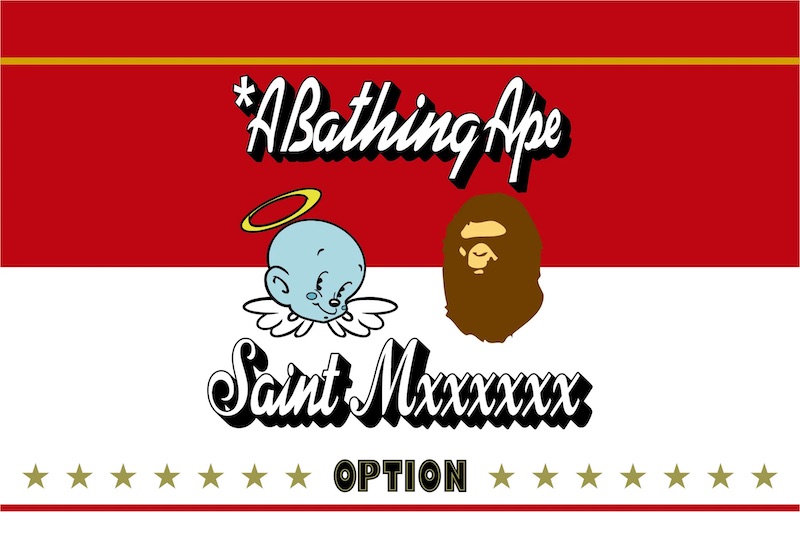 A BATHING APE® x ©SAINT Mxxxxxx